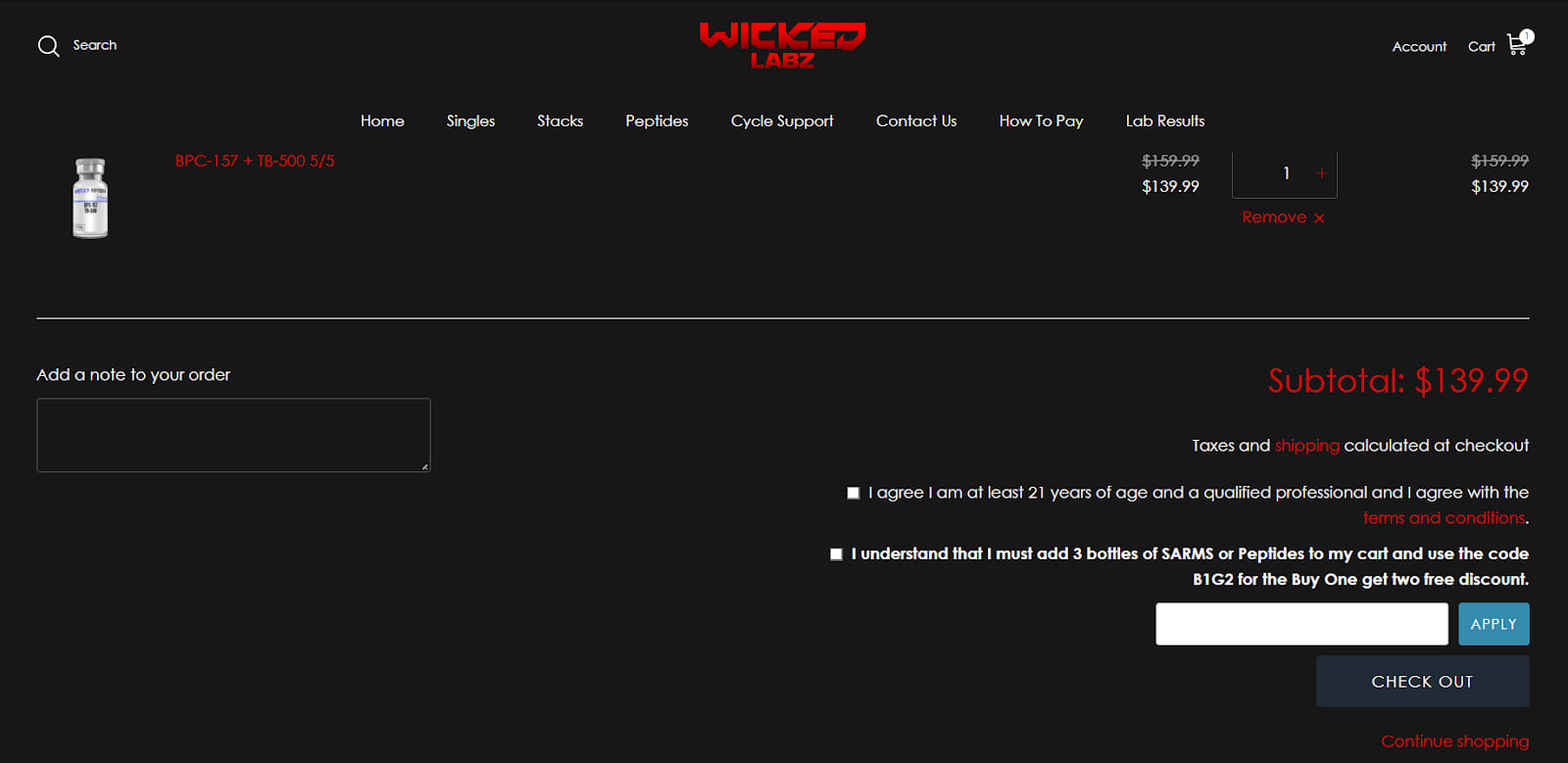 How to use Wicked Labz Coupons
